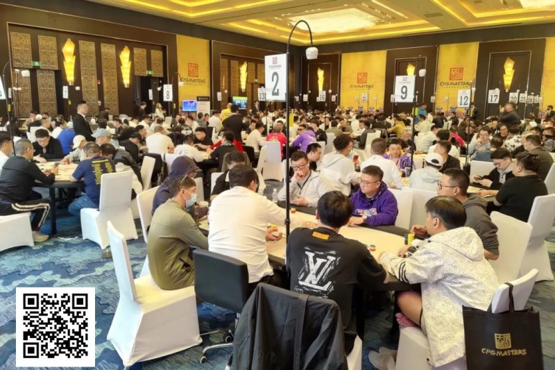 【ACR扑克】CPG三亚大师赛 | 主赛共695人次参赛361人晋级第二轮，陈光城29.15万记分牌领跑第一轮B组
