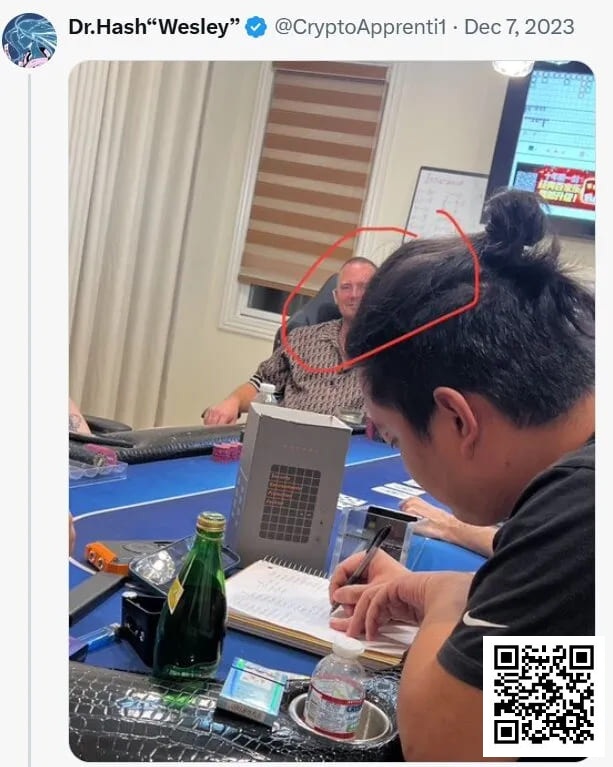 【ACR扑克】乔泰・波特丑闻涉案男子逃亡路上被捕，此前被Wesley指控参与私人扑克游戏团伙作弊