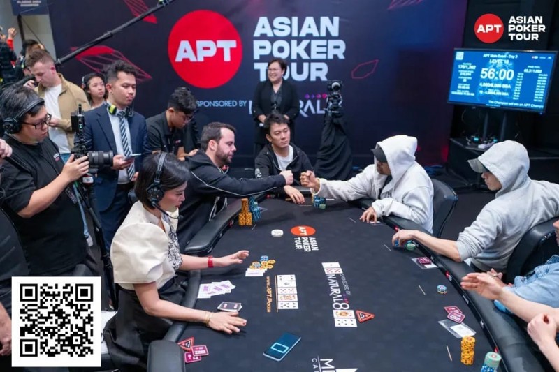 【ACR扑克】APT马尼拉｜主赛事创菲律宾赛史纪录，中国台湾选手Po-Shou Huang领跑Day2！