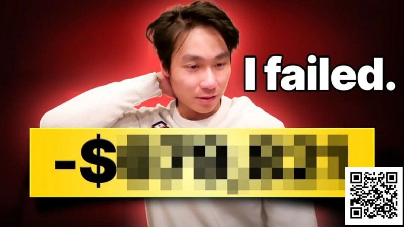【ACR扑克】扑克网红Rampage自曝一年盈利少得可怜，100w刀挑战宣告失败