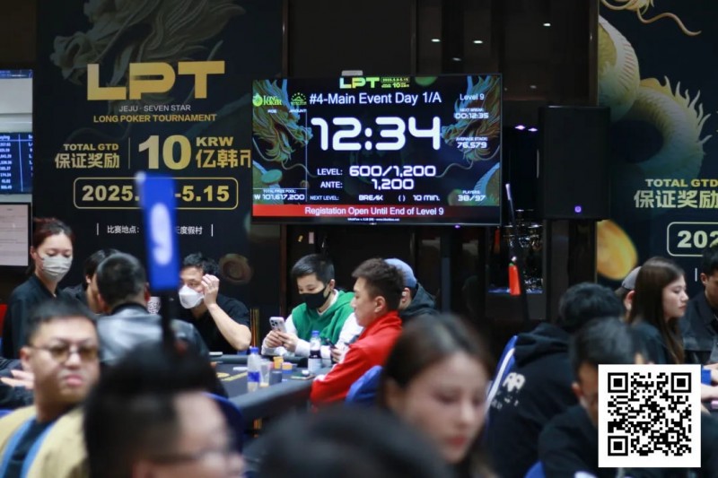【ACR扑克】2025LPT龙耀杯第二日 | 济州晴空助燃战意！李泽浩36.3万记分领跑主赛第一轮A组，潘权明获神秘赏金开幕赛冠军