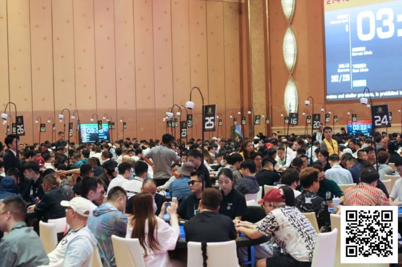 【ACR扑克】CPG横琴选拔赛 | 首轮收官！主赛2512人次参赛649人晋级第二轮，许铭文38.4万记分牌数量领跑第一轮C组