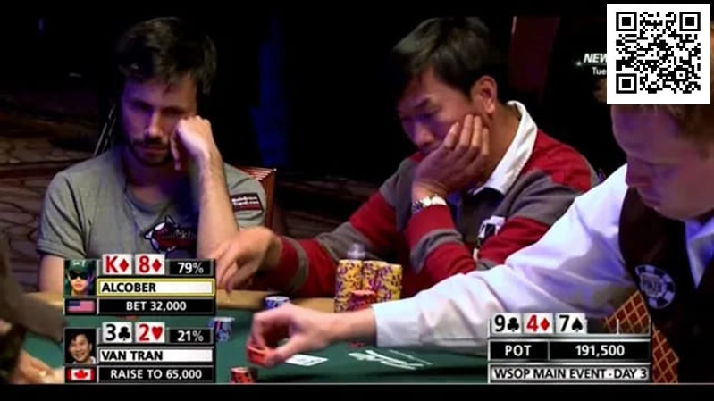 【ACR扑克】用3嗨抓诈唬？WSOP主赛这手牌颠覆你对德扑的认知！