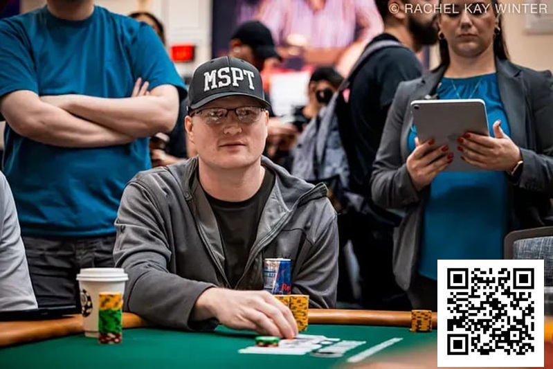 【ACR扑克】A-high泡沫线抓鸡保命翻倍，赢下WSOP主赛生死战