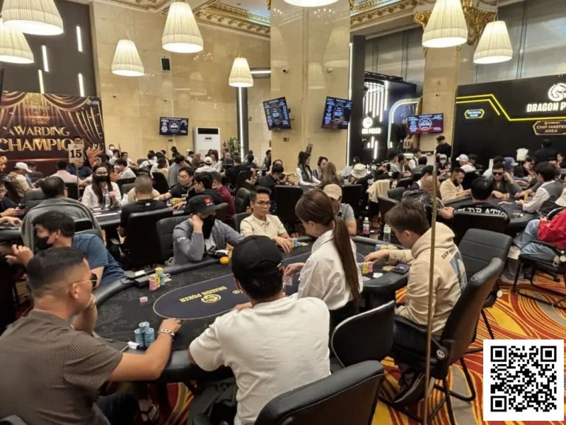 【ACR扑克】LPT&DPC | 打破历史记录!开幕赛参赛人数1471人,打破越南各大品牌赛事的开幕赛参赛人数记录!