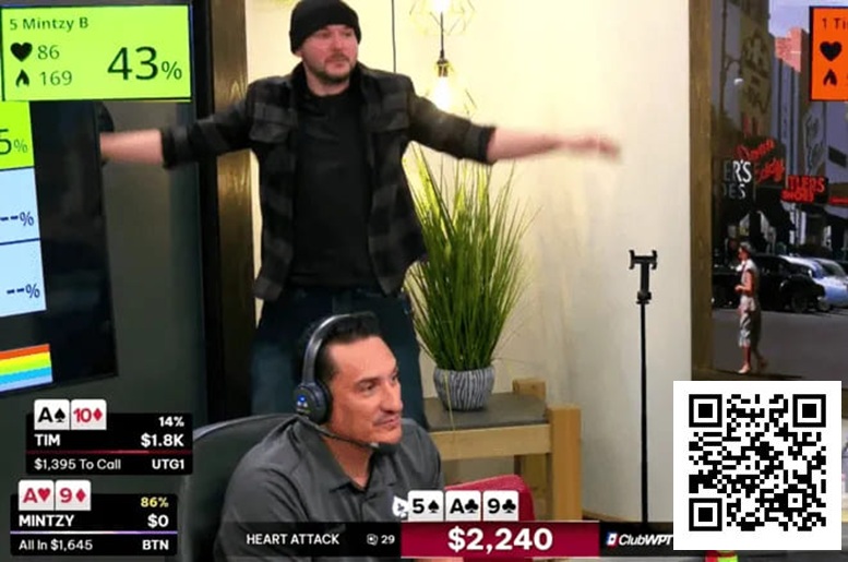 【ACR扑克】话题 | 知名MAGA播主Tim Pool在首次扑克直播中惨遭亏损