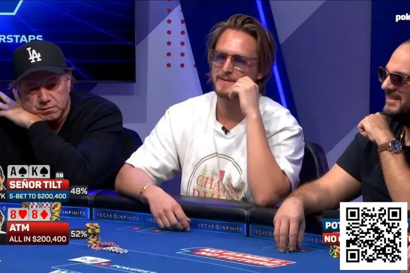 【ACR扑克】弃掉QQ后翻牌连发两张Q，David Benyamine惨遭“补刀”