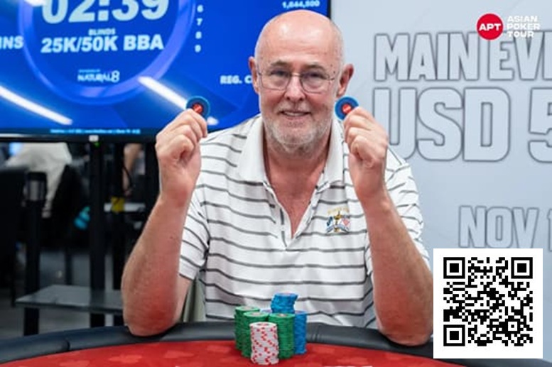 【ACR扑克】2025APT冠军赛｜Natural8杯冠军赛决赛桌诞生！荷兰Rob Hollink占据榜首！