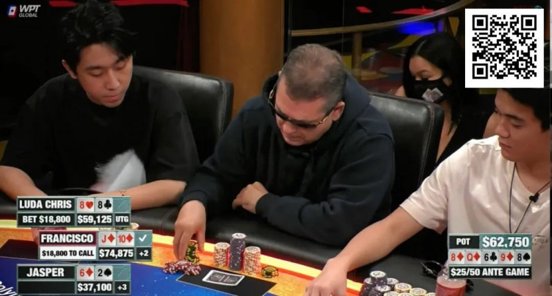 【ACR扑克】四条不敌同花顺!Hustler Casino Live诞生19万巨额彩池,Chris Chen这手牌太惨了!