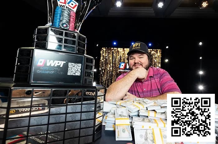 【ACR扑克】一杆清台,狂揽209w刀!Schuyler Thornton制霸WPT决赛桌连斩五将夺冠
