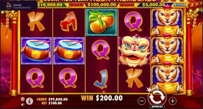 【ACR扑克】大发娱乐国风主题老虎机力作——舞狮送财深度介绍