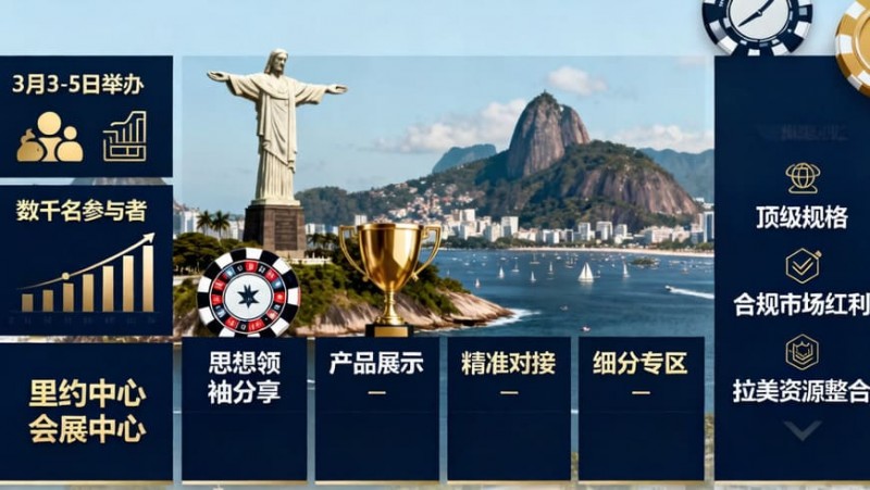 【ACR扑克】2026 里约 SBC 峰会重磅登场 数千人共探巴西博彩新机遇