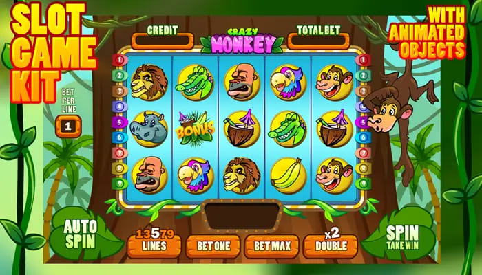 【ACR扑克】大发娱乐全新上线《猴子疯狂》：丛林狂潮，大奖接踵而至