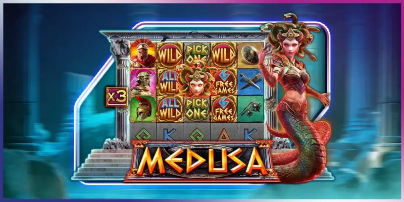 【ACR扑克】《美杜莎》强势上线大发娱乐城 —— 穿越神话时空，直面蛇发女王的诅咒挑战