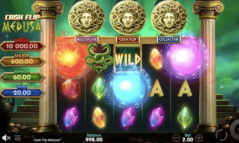 【ACR扑克】《美杜莎》强势上线大发娱乐城 —— 穿越神话时空，直面蛇发女王的诅咒挑战