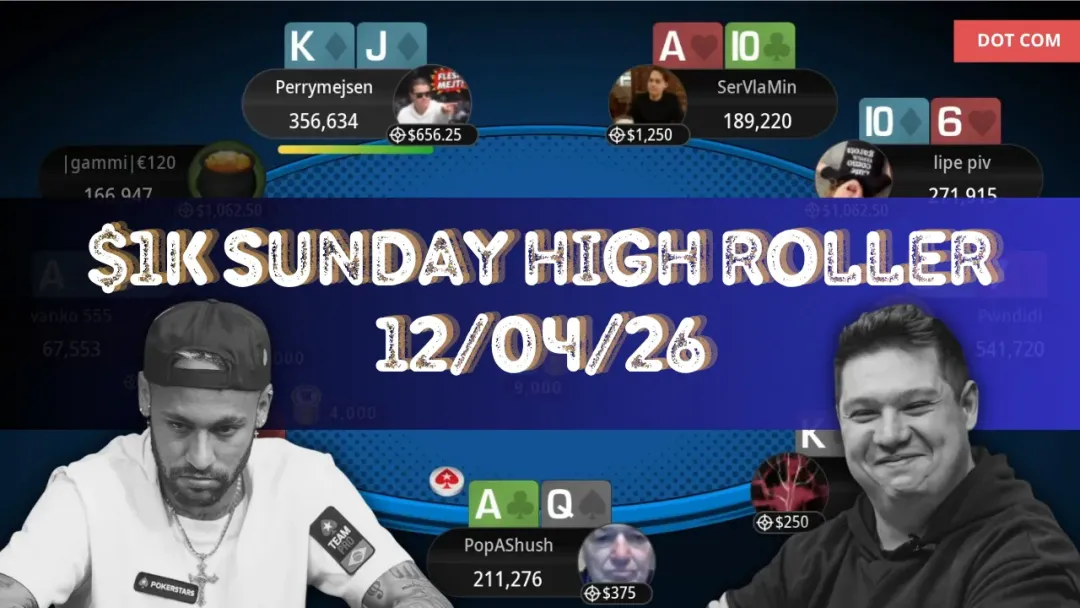 【ACR扑克】牌局分析 | 内马尔决赛桌弃掉领先强牌，错失夺冠良机屈居亚军