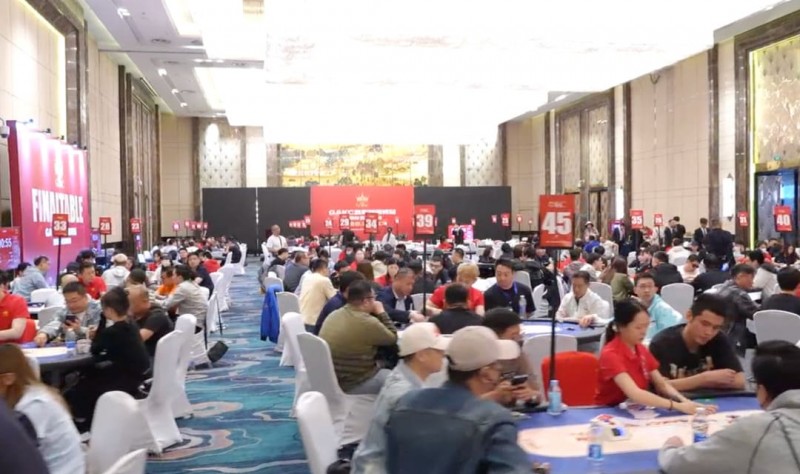 【ACR扑克】GAKC皇冠杯廊坊站第二日战报｜主赛A组184人激战，女神赛154位巾帼惊艳登场