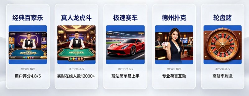 【ACR扑克】开云体育真人视讯板块:最受欢迎的5款游戏推荐