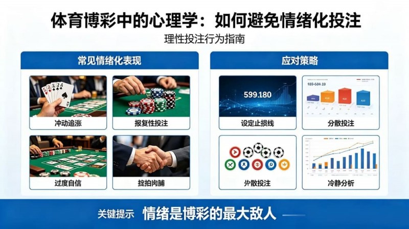 【ACR扑克】体育博彩中的“心理学”:如何避免情绪化投注