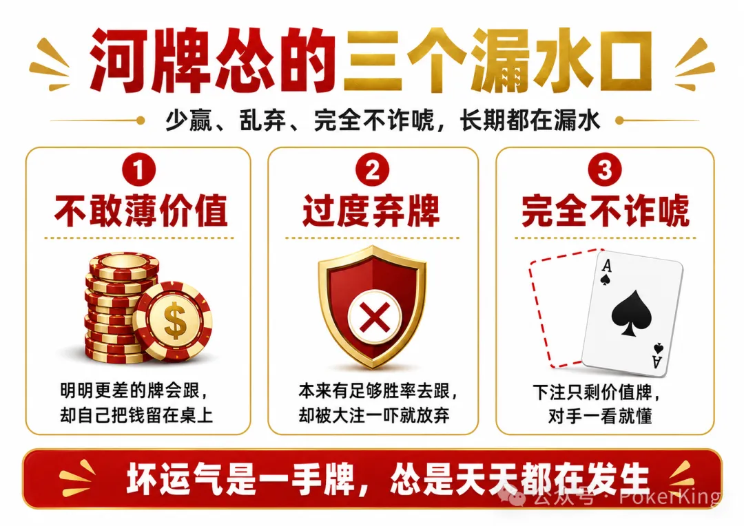 【ACR扑克】河牌“怂了”:你明明看见了价值,却没敢下注