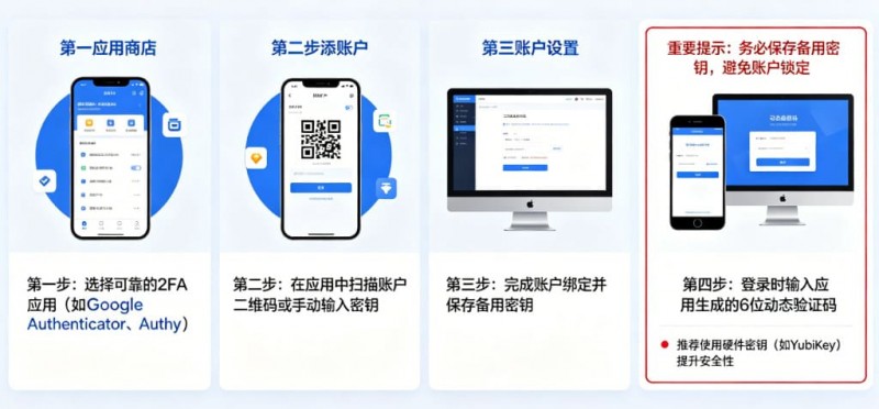 【ACR扑克】如何设置高强度的账户二次验证(2FA)