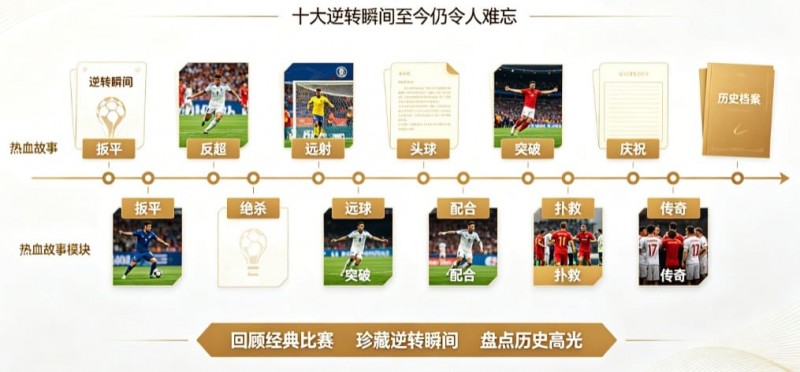【ACR扑克】世界杯历史经典比赛回顾：十大逆转瞬间至今仍令人难忘