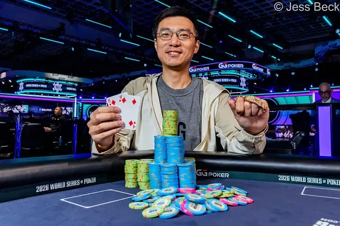 【ACR扑克】TikTok中国工程师斩获WSOP金手链，一度仅剩4个大盲