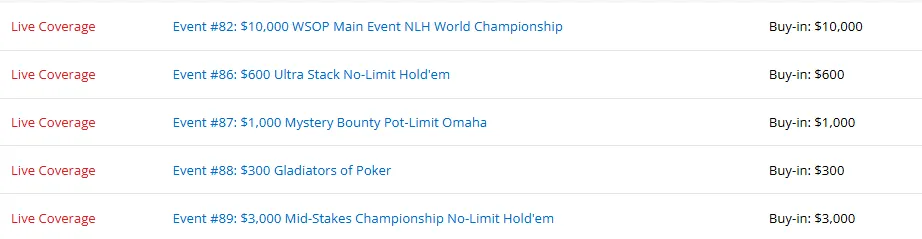 【ACR扑克】2026 WSOP主赛Day3成绩单:林任、Peter Wang等人领跑,双金手链在列!