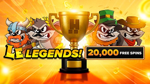 【ACR扑克】大发娱乐LE传奇锦标赛开启|Hacksaw Gaming资格赛,20,000次免费旋转奖励等你挑战