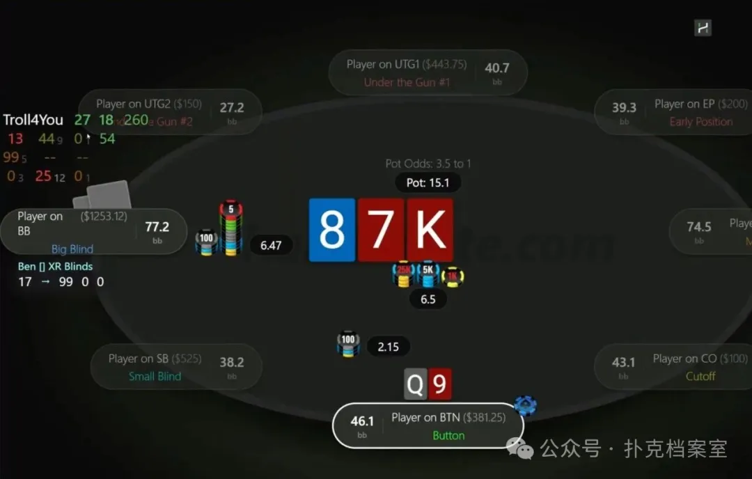 【ACR扑克】被疯狂check-raise折磨?WSOP线上主赛冠军:别怂,用3-bet反杀他