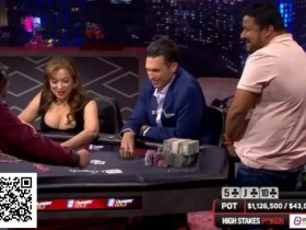 【ACR扑克】三人翻牌全下,发四次牌争夺110万美元巨池,A高成为最大赢家