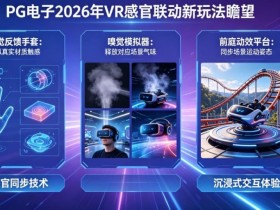 【ACR扑克】未来瞻望:PG电子在2026年将推出哪些VR感官联动的电子新玩法?