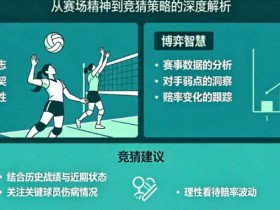 【ACR扑克】排球竞猜的量化逻辑:从“女排精神”到数据模型
