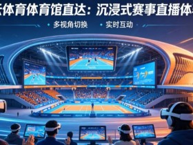 【ACR扑克】从单一直播到沉浸式互动:2026数字体育观赛体验正在升级