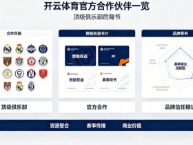【ACR扑克】开云体育官方合作伙伴一览:顶级俱乐部的背书