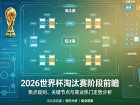 【ACR扑克】2026世界杯淘汰赛阶段前瞻:焦点规则、关键节点与商业热门走势分析